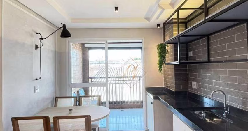 APARTAMENTO DE 1 DORMITÓRIO, VARANDA, VAGA DEMARCADA, LAZER COMPLETO NA CIDADE DE SANTOS!!!