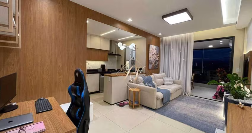 Apartamento com 2 dormitórios à venda, 82 m² por R$ 1.299.000,00 - Aparecida - Santos/SP
