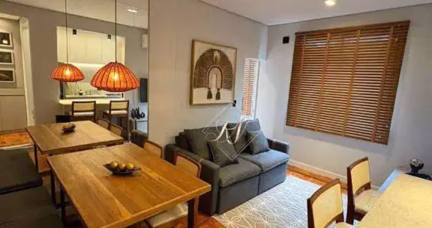 Maravilhoso apartamento, 2 dormitórios, porteira fechada, frente mar, com vista lateral, no bairro da aparecida!!!