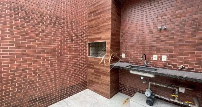 Village com 3 dormitórios à venda, 141 m² por r$ 1.000.000,00 - gonzaga - santos/sp
