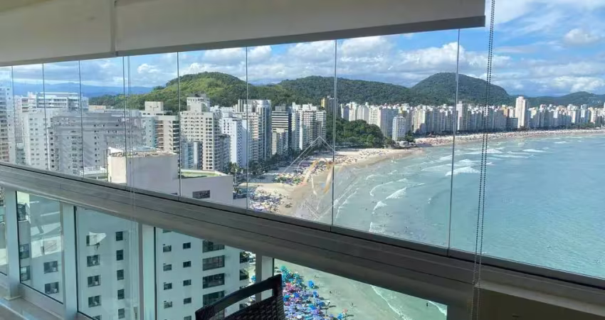 Cobertura duplex, vista mar incrível, churrasqueira, próximo a praia na cidade do guarujá!!!!