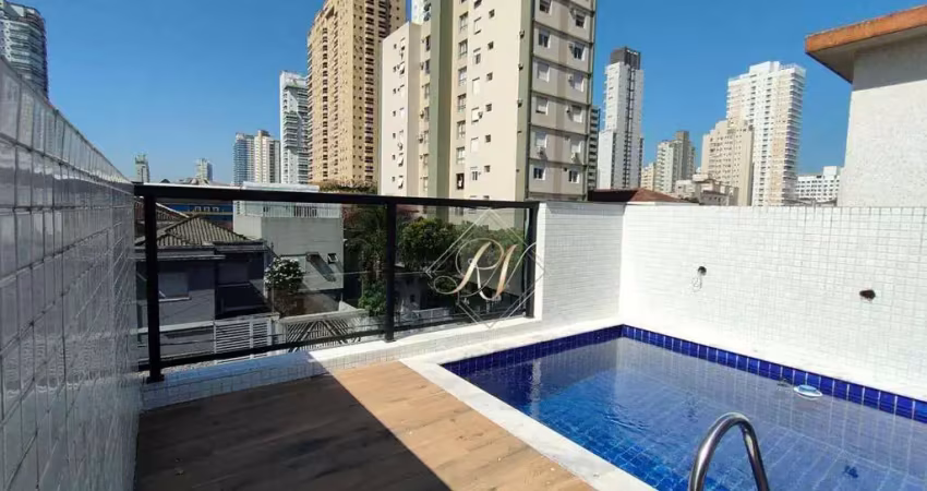 Sobrado com 3 dormitórios à venda, 155 m² por r$ 1.450.000 - embaré - santos/sp