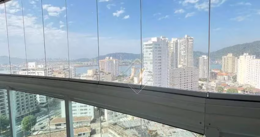 Estuda proposta!!! vista mar, varanda na sala com churrasqueira, 2 suítes, lazer completo, no bairro ponta da praia em santos!!!!
