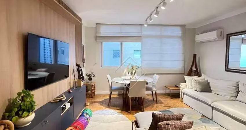 Frente mar, reformado, 3 dormitórios, andar alto, no bairro ponta da praia em santos!!!