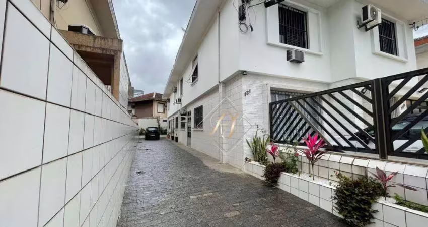 Sobrado com 2 dormitórios à venda, 86 m² por r$ 450.000 - vila matias - santos/sp