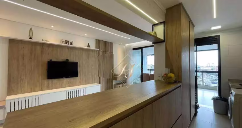 Apartamento com 3 dormitórios à venda, 121 m² por r$ 1.690.000,00 - aparecida - santos/sp