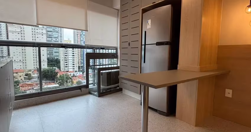 Excelente studio - mobiliado - localização privilegiada