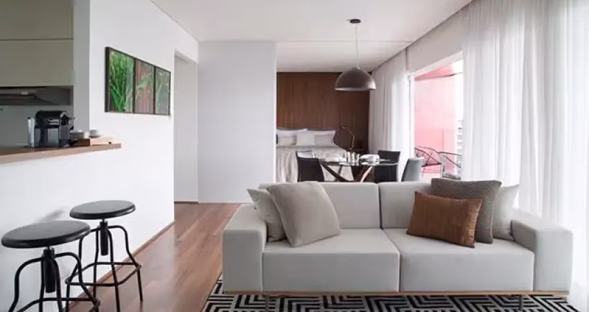 Excelente apto mobiliado - lazer - localização privilegiada