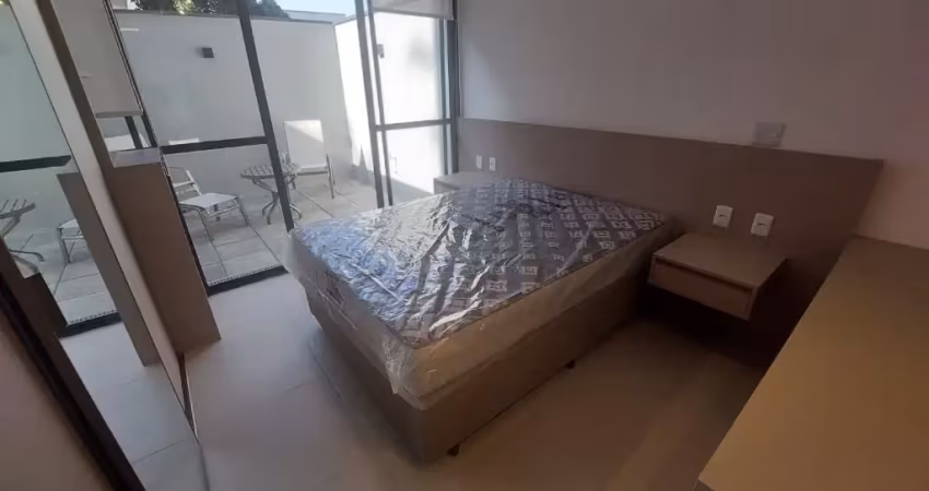 Excelente studio mobiliado - garden - 1ª locação - localização privielgiada
