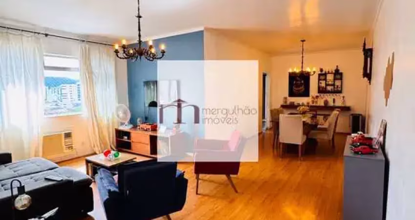Extraordinário apartamento, 3 dormitórios, gonzaga, santos