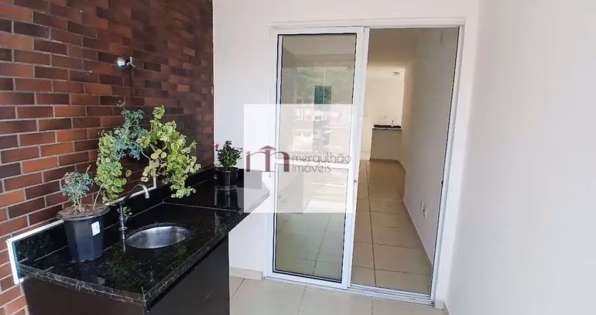Apartamento em são vicente, centro com 2 quartos, 2 banheiros e vaga de garagem