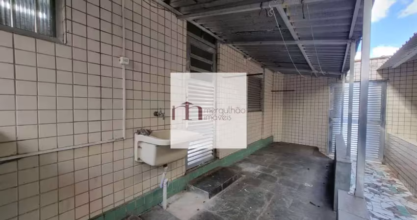 Apartamento térreo, bnh, 2 dormitórios, aparecida, santos