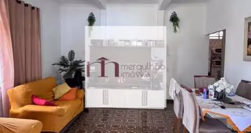 Casa à venda com solarium, 3 dormitórios, vila são jorge, santos