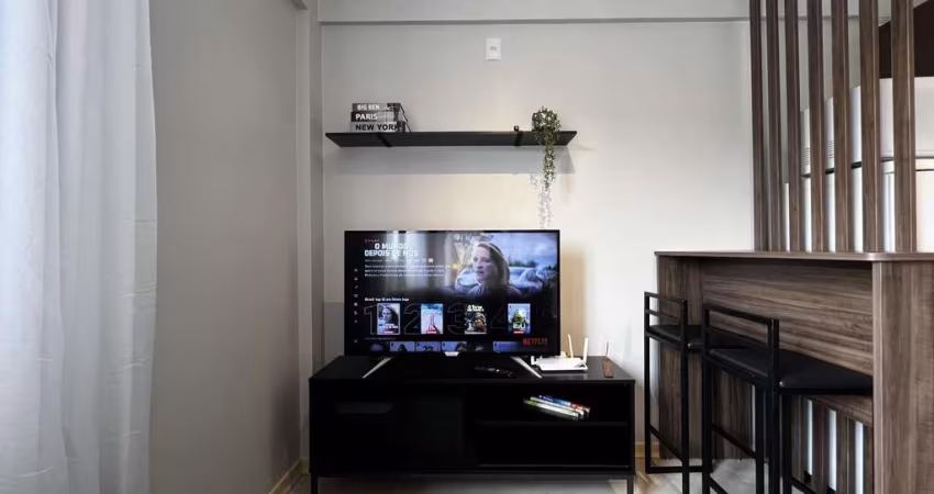 Apartamento 100% mobiliado no centro!