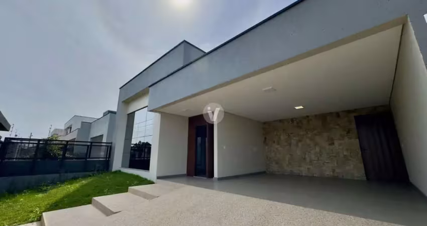 Casa em construção com 3 suítes no terras de santorini