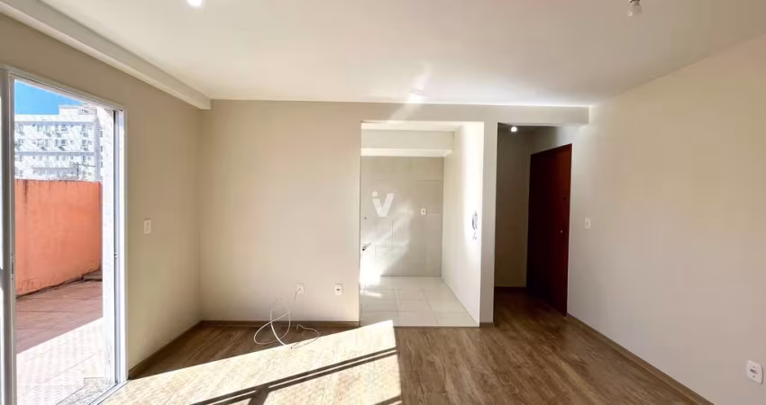 Apartamento com 2 dormitórios com terraço no Centro!