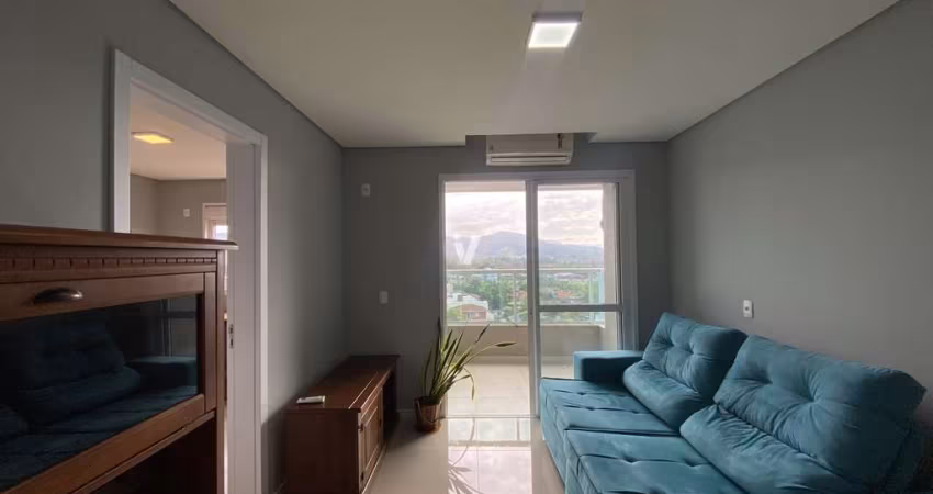 Apartamento locado 1 suíte com vaga em Camobi, ideal para investidor