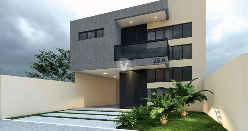 Casa em construção com 3 dormitórios e churrasqueira no Residencial Schons