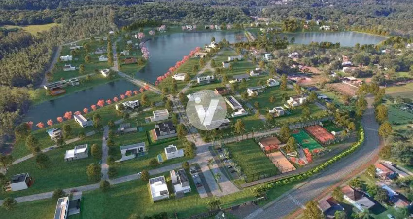 Terreno itaara reserve, área 434m², piscina coberta, esp. gourmet e segurança!
