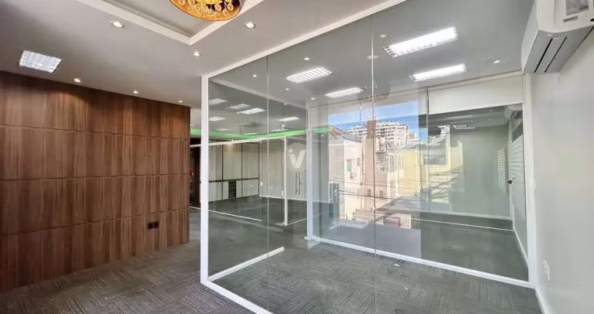Sala comercial semimobiliada para locação | centro empresarial almiro beltrame
