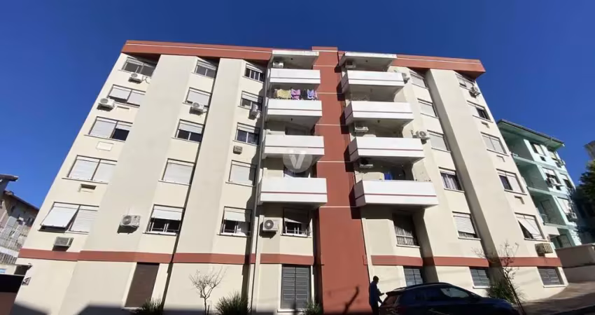 Excelente apartamento de dois dormitórios com uma vaga garagem, perto do clube d