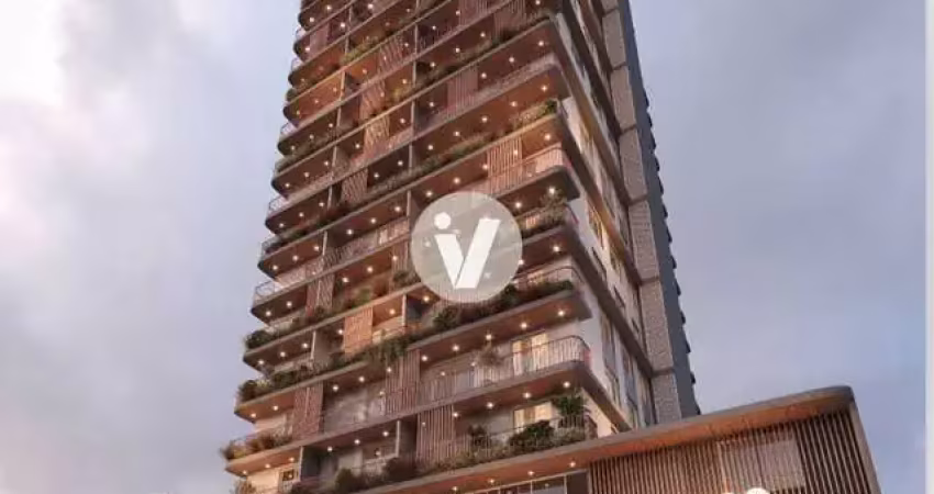 Apartamento de 1 dormitório com sacada, localizado no centro da cidade