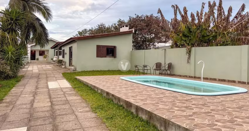 Casa com piscina, área gourmet, depósito e 4 vagas de garagem, bairro são josé