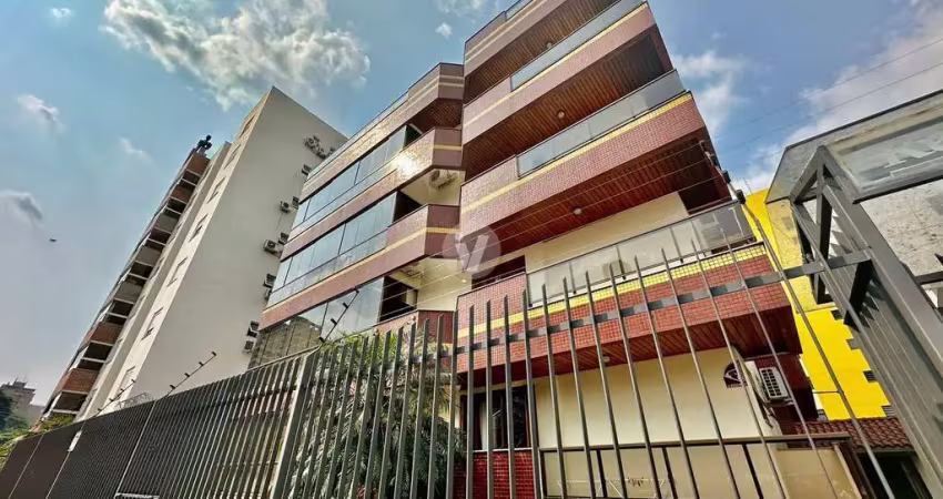 Apartamento de 3 dormitórios com churrasqueira e lareira, localizado no bairro n
