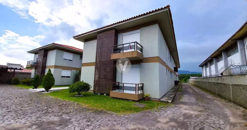Apartamento térreo em condomínio fechado, localizado no bairro são josé