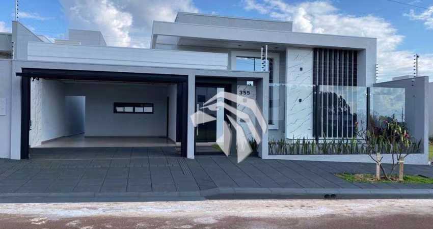 Casa com 3 suítes à venda, 301 m² por R$ 1.650.000 - Tropical III - Cascavel/PR