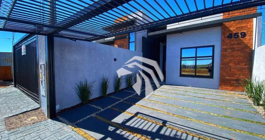 Casa com 3 dormitórios à venda, 77 m² por R$ 485.000,00 - Paraíso tropical - Cascavel/PR