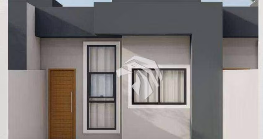 Casa com 2 dormitórios à venda, 53 m² por R$ 245.000