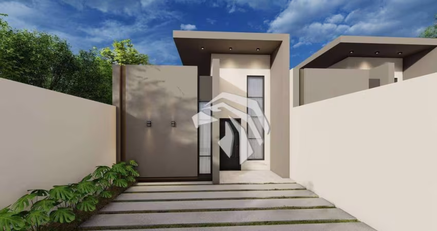 Casa com 3 dormitórios à venda, 78 m² por r$ 450.000,00 - veredas - cascavel/pr