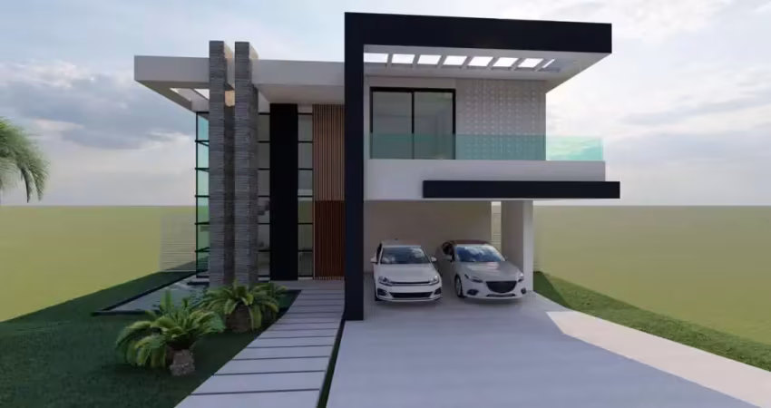 Casa com 5 dormitórios à venda, 283 m² por r$ 2.600.000,00 - condominio alphaville - vespasiano/mg