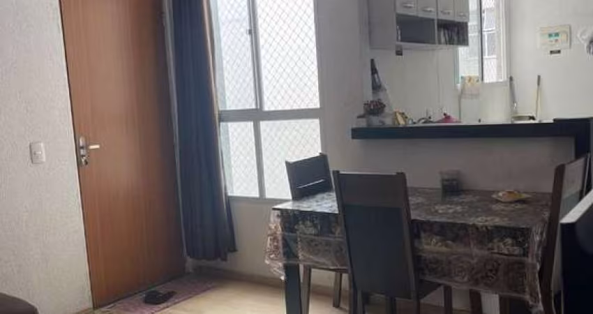 Apartamento funcional com cozinha americana, bancada em granito.