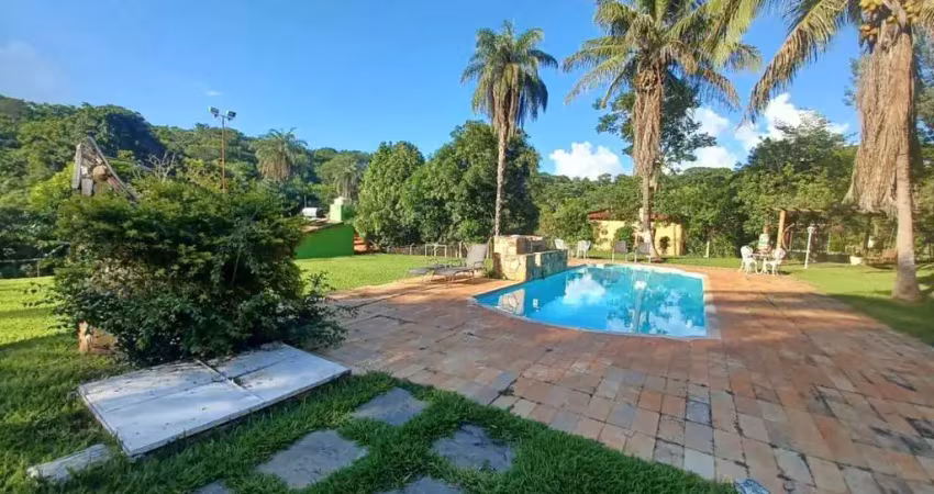Chácara com 5 dormitórios à venda, 5283 m² por r$ 1.550.000,00 - moradas da lapinha - lagoa santa/mg