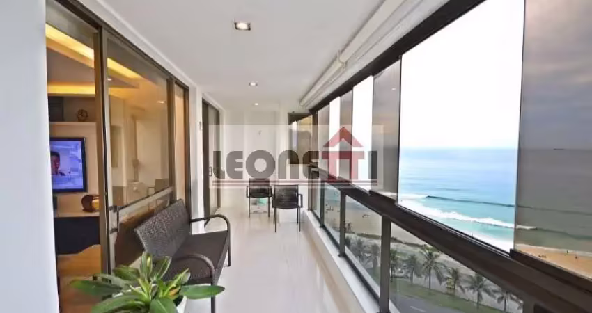 Apartamento de luxo na barra da tijuca, rio de janeiro-rj: 4 quartos, 2 suítes, 2 salas, 2 vagas de garagem! confira!