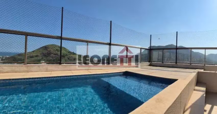 Cobertura de luxo à venda no recreio dos bandeirantes, rio de janeiro-rj: 3 quartos, 2 suítes, 1 sala, 3 banheiros, 2 vagas, 162m².
