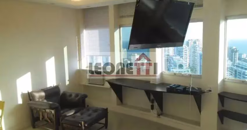 Apartamento à venda na barra da tijuca, rio de janeiro-rj: 1 quarto, 1 sala, 1 banheiro, 1 vaga de garagem - 36,00 m² de área.