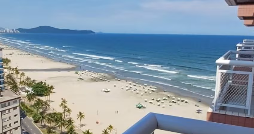 Apartamento frente mar na Ocian Praia Grande