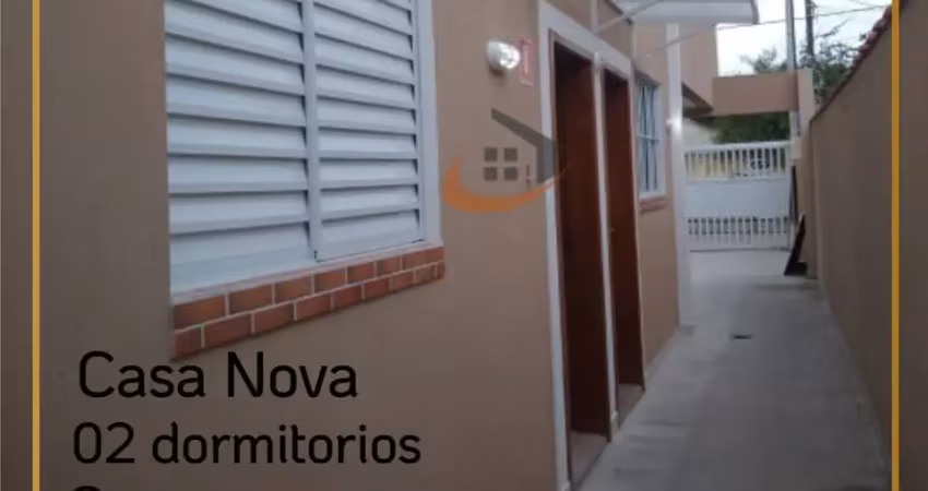 Casa sobreposta alta nova com 02 dormitórios em são vicente - sp