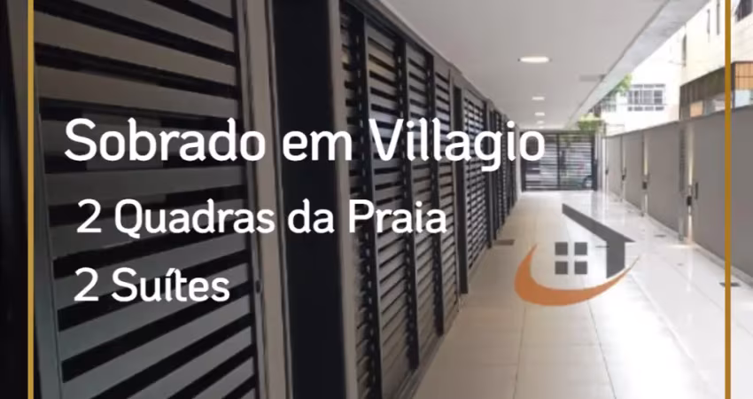 Sobrado novo perto da Praia- Boqueirão - Santos