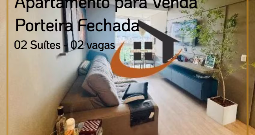 Apartamento para Venda- Porteira Fechada - no bairro Ponta Da Praia -Santos