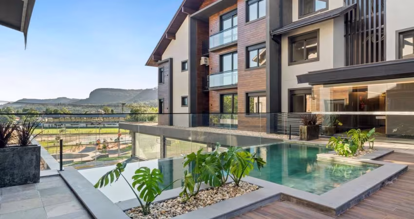 Apartamento para Venda no bairro Vale das Montanhas em Gramado, 2 quartos sendo 1 suíte, 1 vaga, 62 m² de área total, 62 m² privativos,