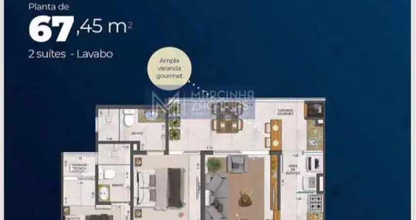 Apartamento com 2 quartos, 67m², à venda em ubatuba, toninhas