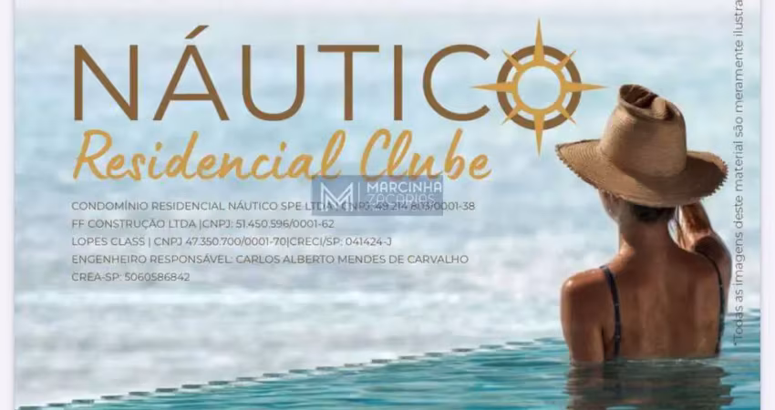Lançamento apartamentos à venda, no náutico residencial clube,  em caraguatatuba, praia das palmeiras, com 2 e 4 dormitórios