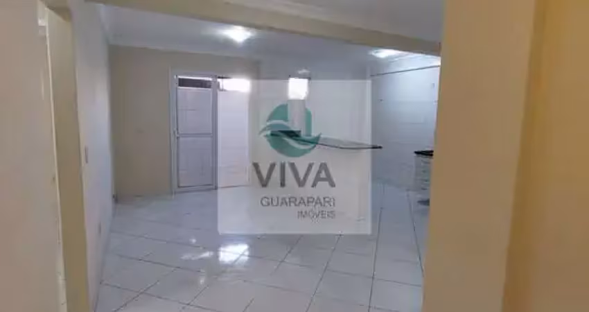 Apartamento de primeiro andar com área externa em 'u' composto por 2 quartos á venda na praia do morro, guarapari-es -viva guarapari imóveis