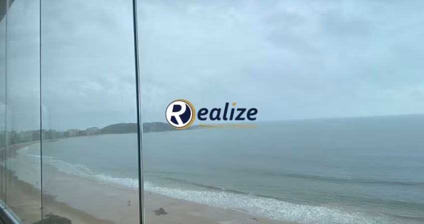 Apartamento composto por 3 quartos frente mar á venda na Praia do Morro, Guarapari-ES - Realize Negócios Imobiliários.