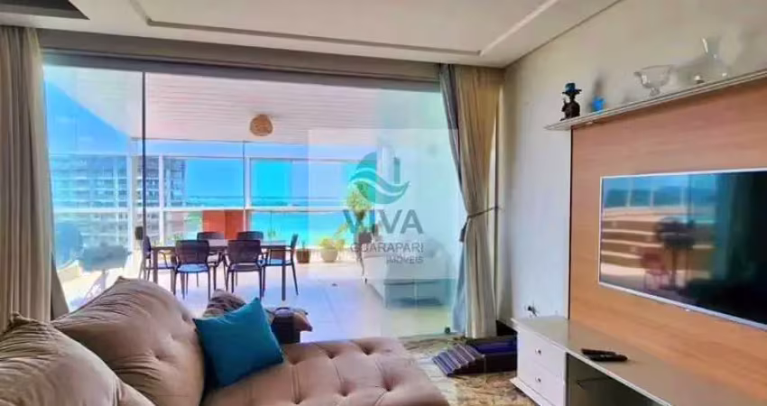 Cobertura duplex composta por 4 quartos á venda na praia do morro, guarapari-es