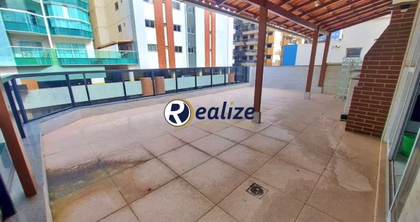 Cobertura Linear composto por 2 quartos, na quadra do mar e área goumet privativa à venda na Praia do Morro, Guarapari-ES - Realize Negócios Imobiliários.